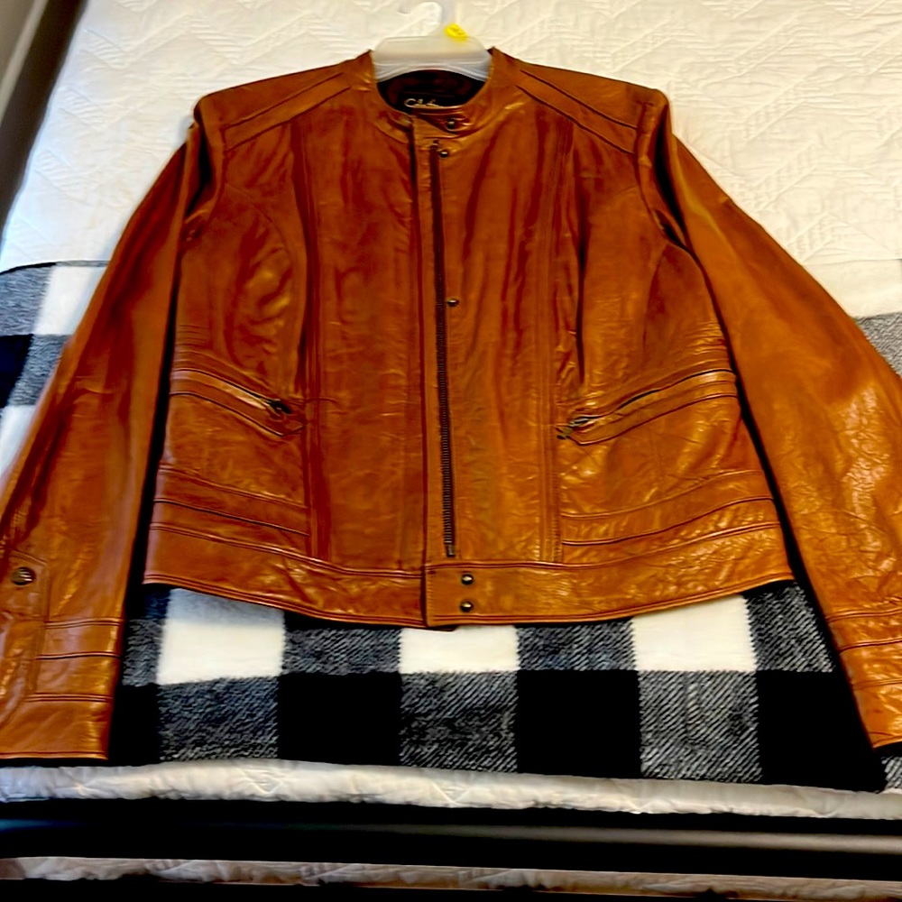 Leather jacket